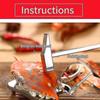 8pcs Seafood Tool Set, Lobster Crab Nut Cracker Opener Tool Set Stainless Steel - RIpj