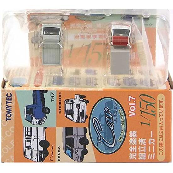 

Tomytec The Car Collection Commercial Vehicles Past and Present Edition Subaru Sambar Truck Set of 2 Single Item [4B] 1/150 Vol.7 (Белая/красная шапочка) белый
