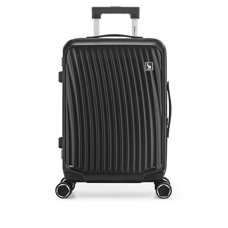 OIWAS PC Hardshell Luggage with Shock-Absorbing Wheels