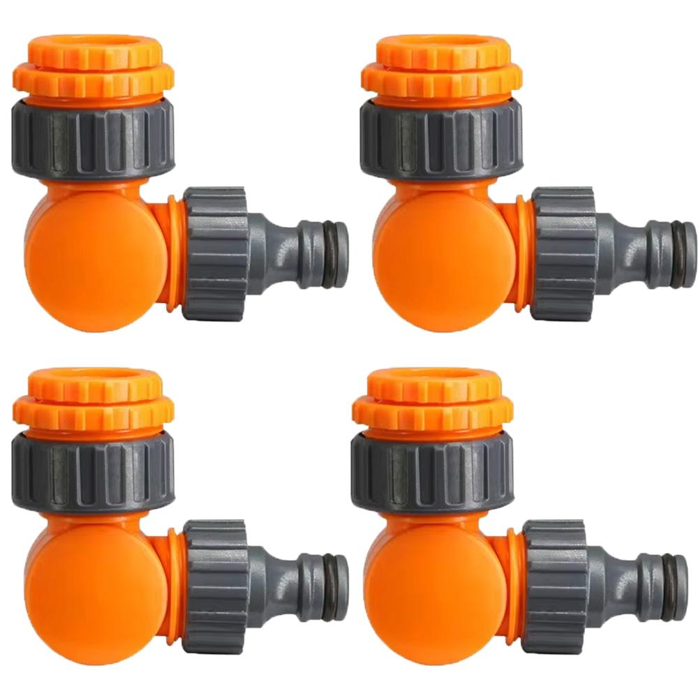 1-4 Stück Gartenschlauchverbinder Kunststoff Wasserhahnadapter Schnell mit Schnappverschluss zum Gießen und Bewässern Multifunktionaler Verbinder