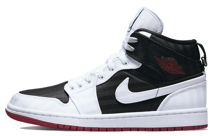 

Jordan 1 Mid Se Utility Canvas White Black Gym Red Women s DD9338-016 40.5