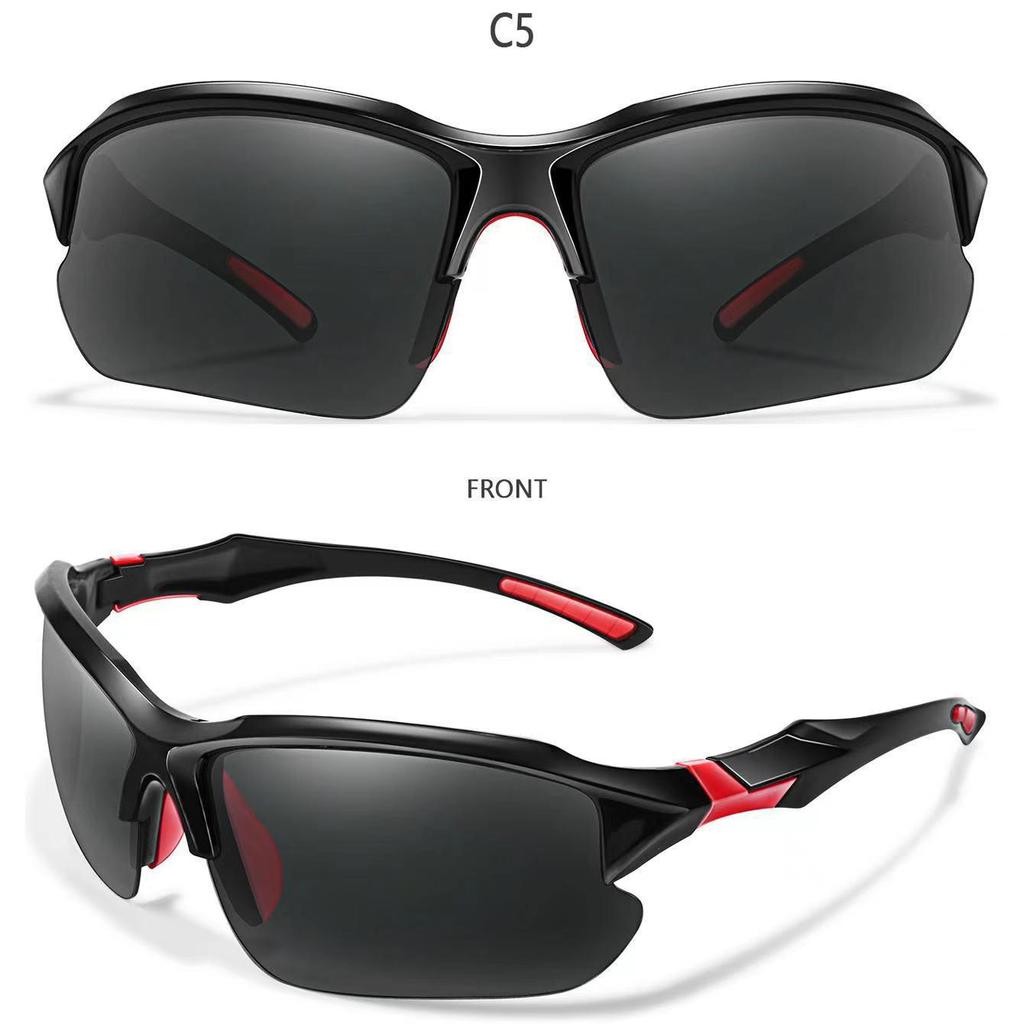 Okulary przeciwsłoneczne polaryzacyjne z ochroną przed promieniowaniem UV do wędkowania, jazdy na rowerze i sportów outdoorowych