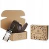 AUTO-LIC30 BR 85_K3 Men' Leather Belt AUTOMATIC +CERTIFICATE