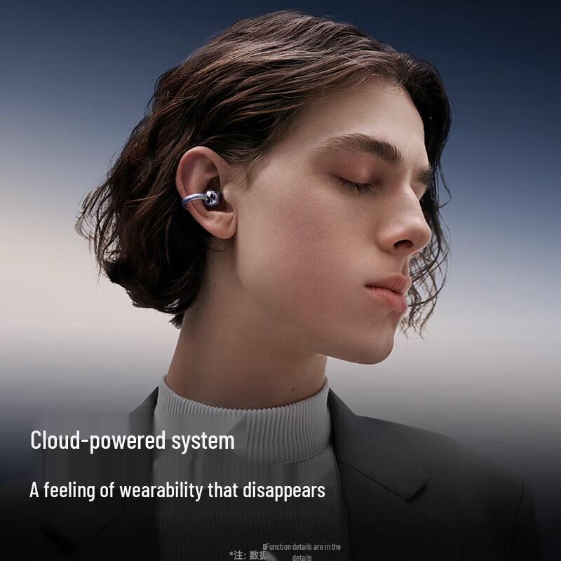 SANAG S6S Ultra Ear Clip Bluetooth AI Translator Headphones