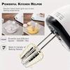 Handheld Electric Egg Beater, Household Automatic Mixer, Egg White and Cream Beater, Mini 7-speed White EU/US Plug