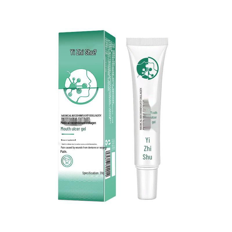 Yizhi Shu Medical Collagen Oral Gel for Ulcer & Blister Pain Relief