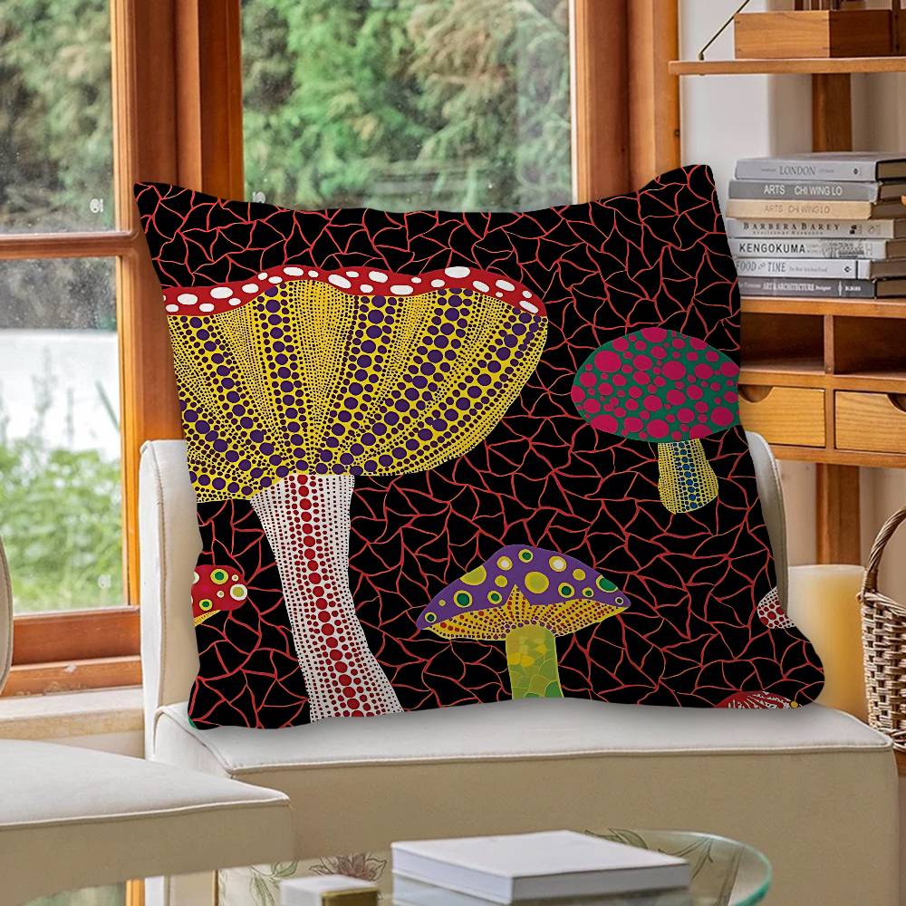 Beliebte Kunst YYayoi KusamaS Kissenbezug Kissenbezug Polsterung Sofa Wurfkissen Heimdekoration Kissenbezug