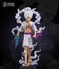 ONE PIECE Zook Factory Anniversary Model Five-speed Walking Nika Luffy Figure Model Ornament Animation Gift