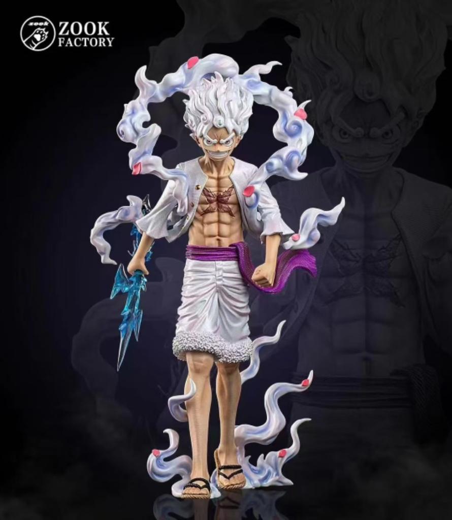 ONE PIECE Zook Factory Anniversary Model Five-speed Walking Nika Luffy Figure Model Ornament Animation Gift