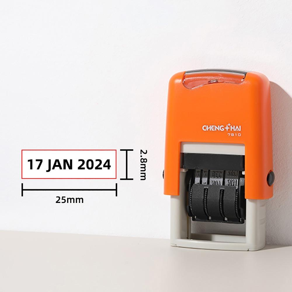 Automatic Ink Return Self-Inking Stamps Adjustable Date Wheel Date Wheel Stamps  Scrapbooking