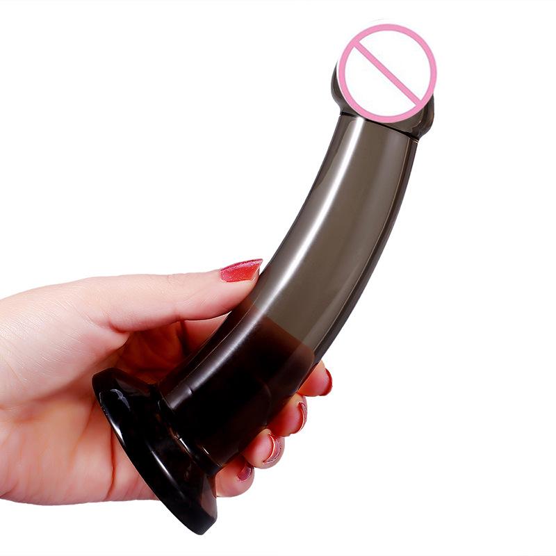 Jiu Xi Transparent Suction Cup Anal Plug - Wearable Self-Stimulator for Women and Men