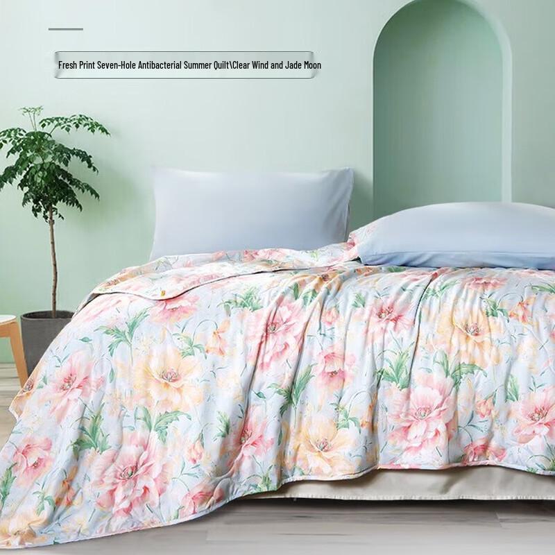 FUANNA Breeze Antibacterial Seven-Hole Fiber Quilt Double, 230x229cm