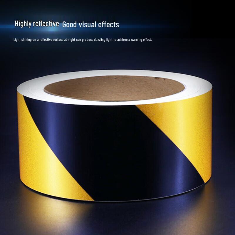 High-Visibility Reflective Safety Warning Tape