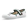 Victoria Shoes [Victoria Shoes X Dainotang] Mercedes Lavada Cotton Strap Sneakers (1168923-Verde)