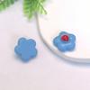 100pcs/lot Cut Flowers Flatbacks Resin Cabochons Embellishment for Scrapbooking Card Making