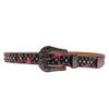 Men's Rhinestone Skull Hip Hop Punk Belt: Sparkly, Non-Mainstream Fashion