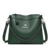 Große Kapazität Tasche Damen Tasche Mode weiche einzelne Schultertasche Umhängetasche Mama Tasche