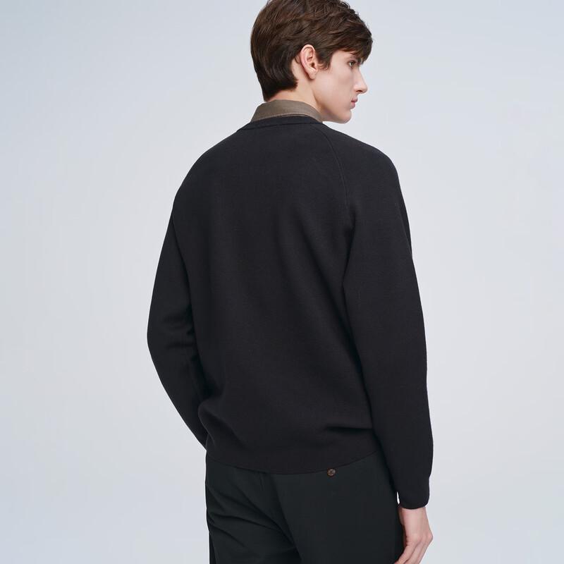 GIOVANNI VALENTINO Men's Cashmere Blend Round Neck Knit Sweater