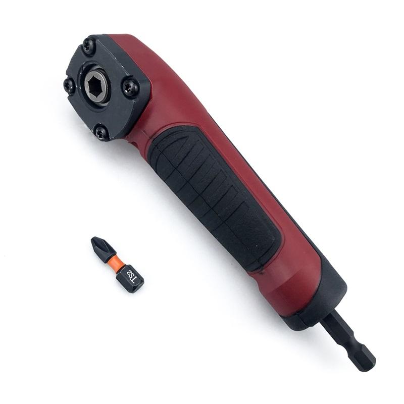 Winkelvorsatz Elektrischer Schraubendreher Reparatur 90 Grad Eckgerät Schraubendreher Stecknussadapter Bohrer Eckadapter