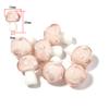 10-20Pcs 16x12mm Liuli Silica Lampwork Mushroom Beads Colourful Loose Glass Beads For Needlework DIY Jewelry Making Accessories