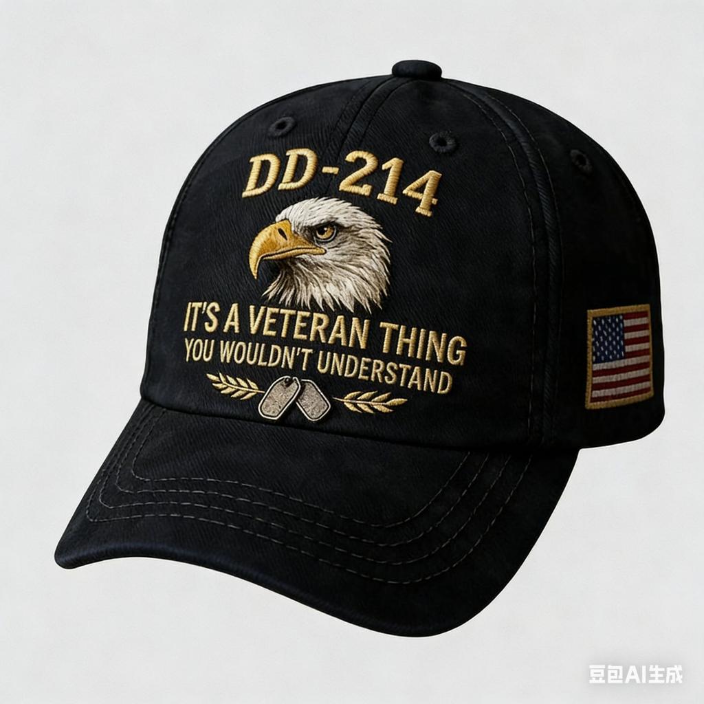 Cross-Border Washed Cotton Printed Hat Men'S 250Th Anniversary Eagle Commemorative Hat Amazon Dd-214 Flag Baseball Cap