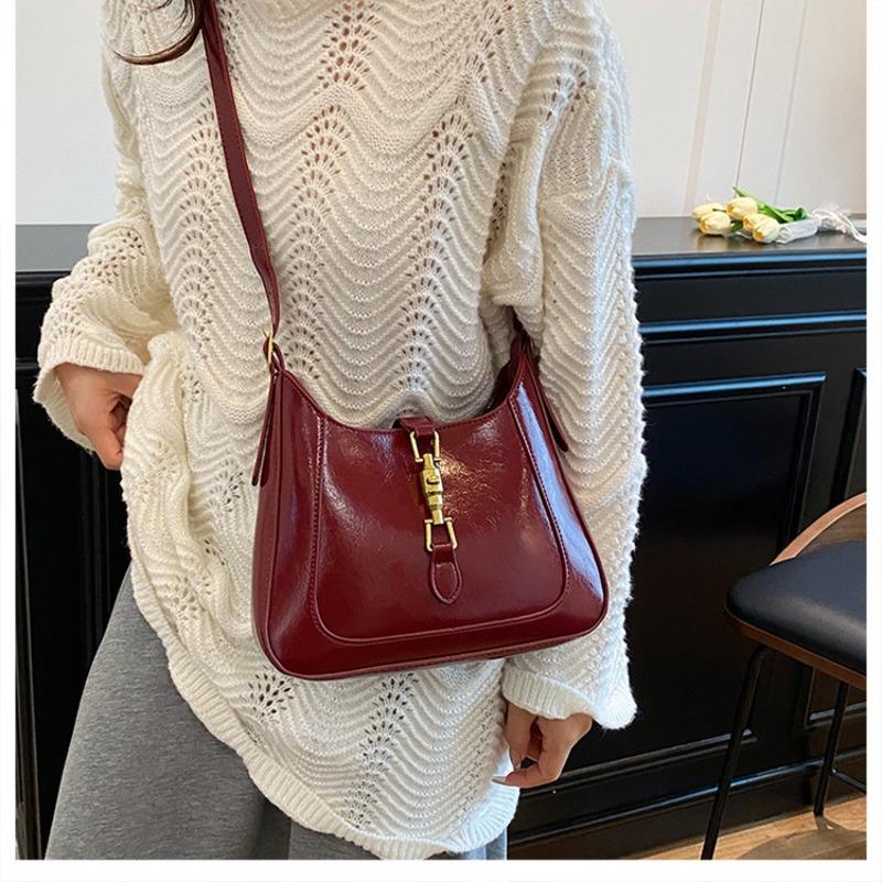Damen Umhängetasche modisch und vielseitig Sommer neue Schultertasche Designgefühl Nischen Eimertasche