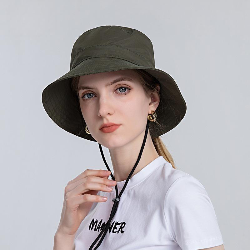 Summer Outdoor Mountaineering Fishing Sun Protection Shade Ponytail Fisherman Hat Children