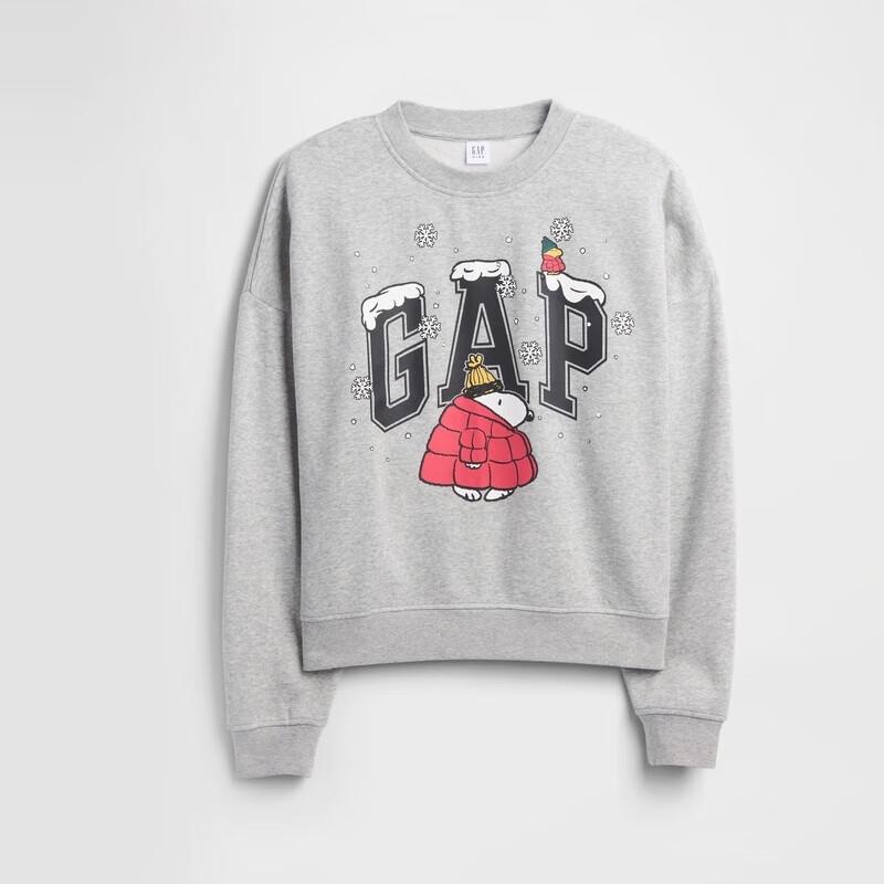 GAP Women's 2025 Winter Logo Fleece Sweatshirt