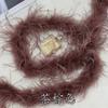 Ostrich Top Single Layer, Colorful Feather Wedding Dress Stage Decoration Diy Accessories Large Feather