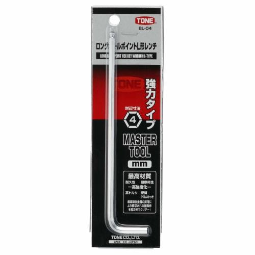 TONE Long Ball Point L Type Wrench BL-04 Width across flats 04mm