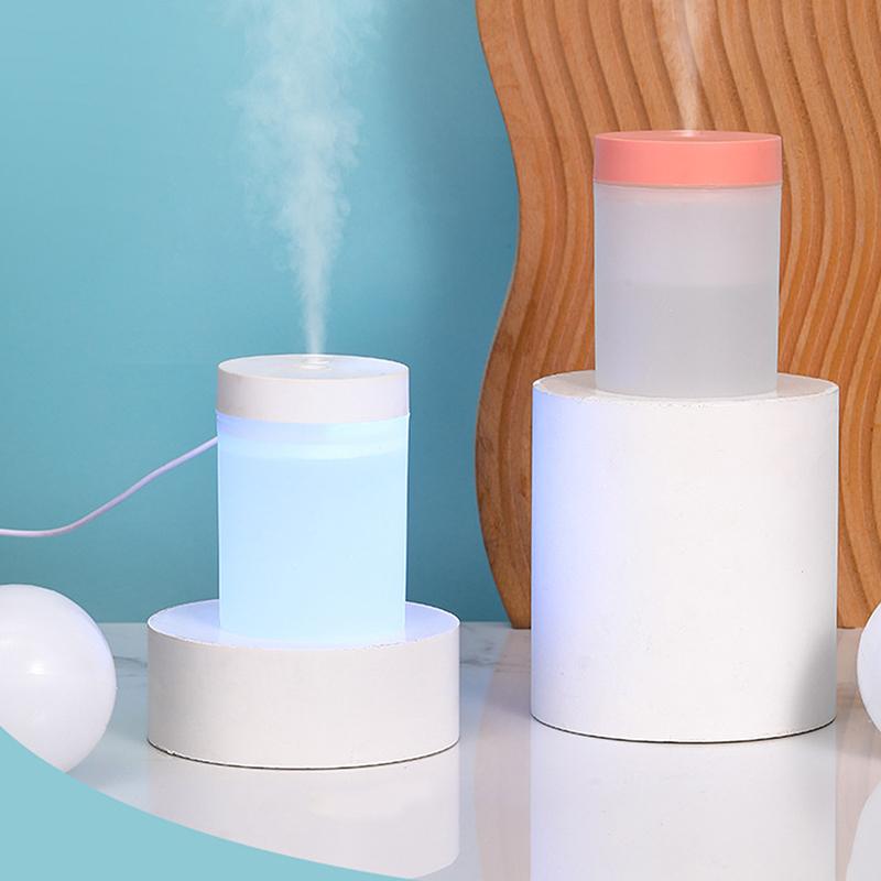 200Ml Ultrasonic Humidifier Air Purifier Usb Mini Portable Led Light Office Home