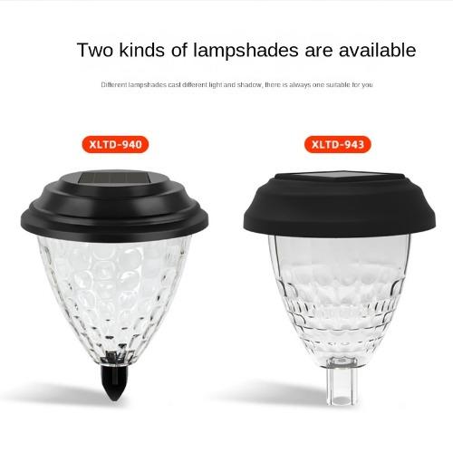 New Solar Powered Floor Mounted Lamp, Outdoor Courtyard Decoration, Garden Landscape Atmosphere, LED Waterproof Lawn Lamp