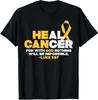 He Can Heal Cancer Awareness God Chiristian God Unisex T-Shirt