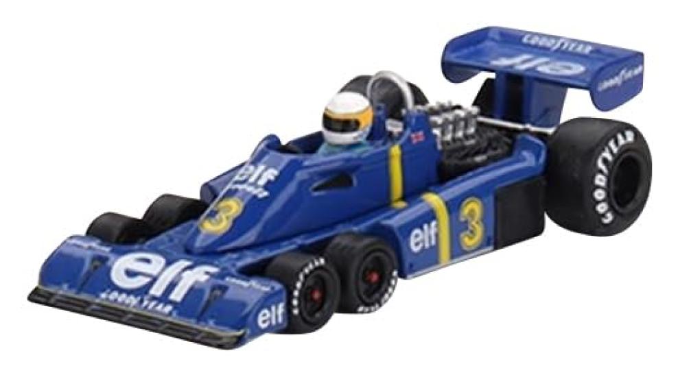 

TrueScale Miniatures MINI GT Scale Model Tyrrell 1976 Swedish Grand Prix Winner Jody Scheckter 1/64 Kit P34, #3,