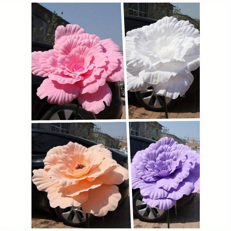 1 pieza Flor de Peonía Artificial de Seda Enorme Decoración Flor Falsa Realista Simulación Grande Accesorios de Recepción de Boda Para Manualidades DIY Decoración Interior de Sala de Estar