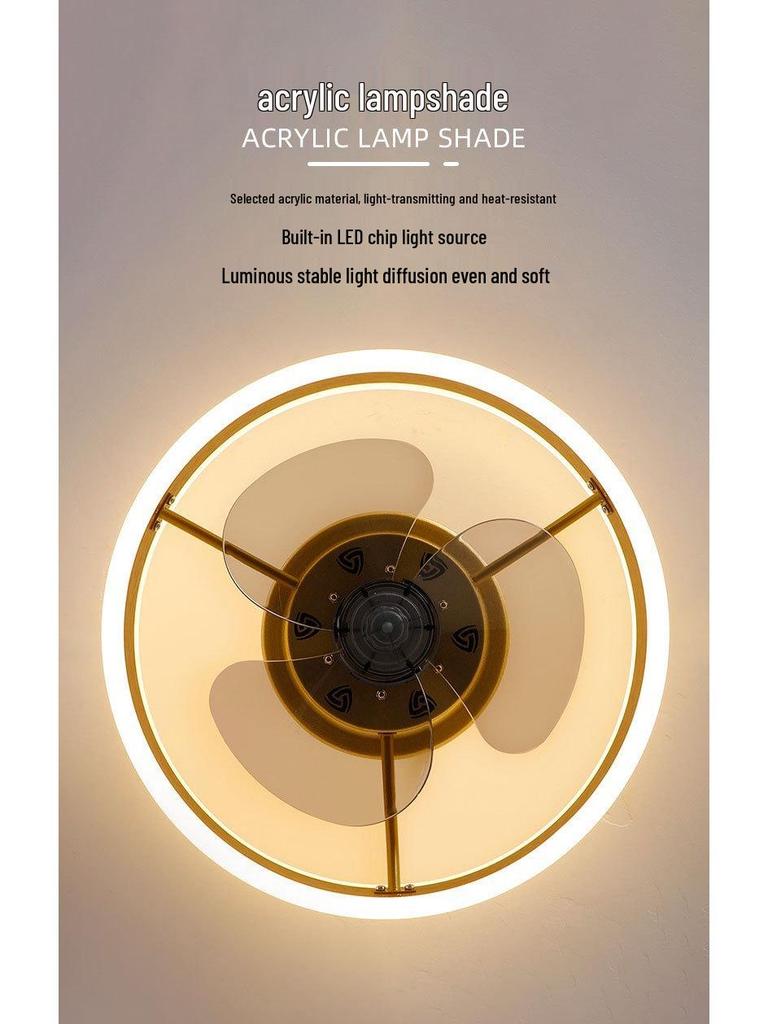 Zhongshan Ceiling Fan Light for Bedroom and Living Room