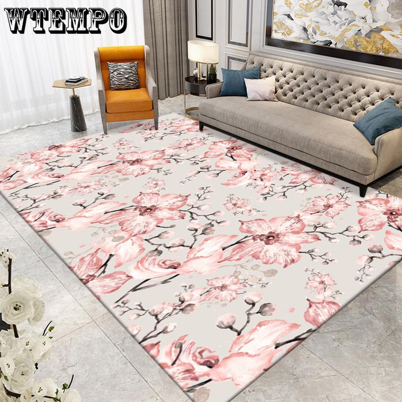 Nordic Style Carpet Simple Coffee Table Living Room Bedside Carpet Household Large Area Carpet Mat