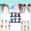 Charming Q Version Rem And Ram Dolls From Rezero High Quality Collectible Models