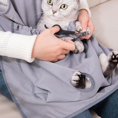 Cat Apron Carrier, with Holes Front Shoulder Carrier Pouch Pet Sleeping Bag for Walking