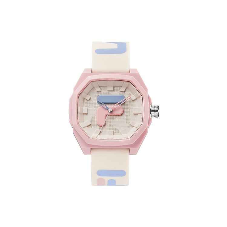 

FILA 6105 Series Watch Quartz Movement Silicone Strap White Dial Couple Trendy Sports Waterproof Fashion Unisex watches FLM38-6105-008 FLM38-6105-008