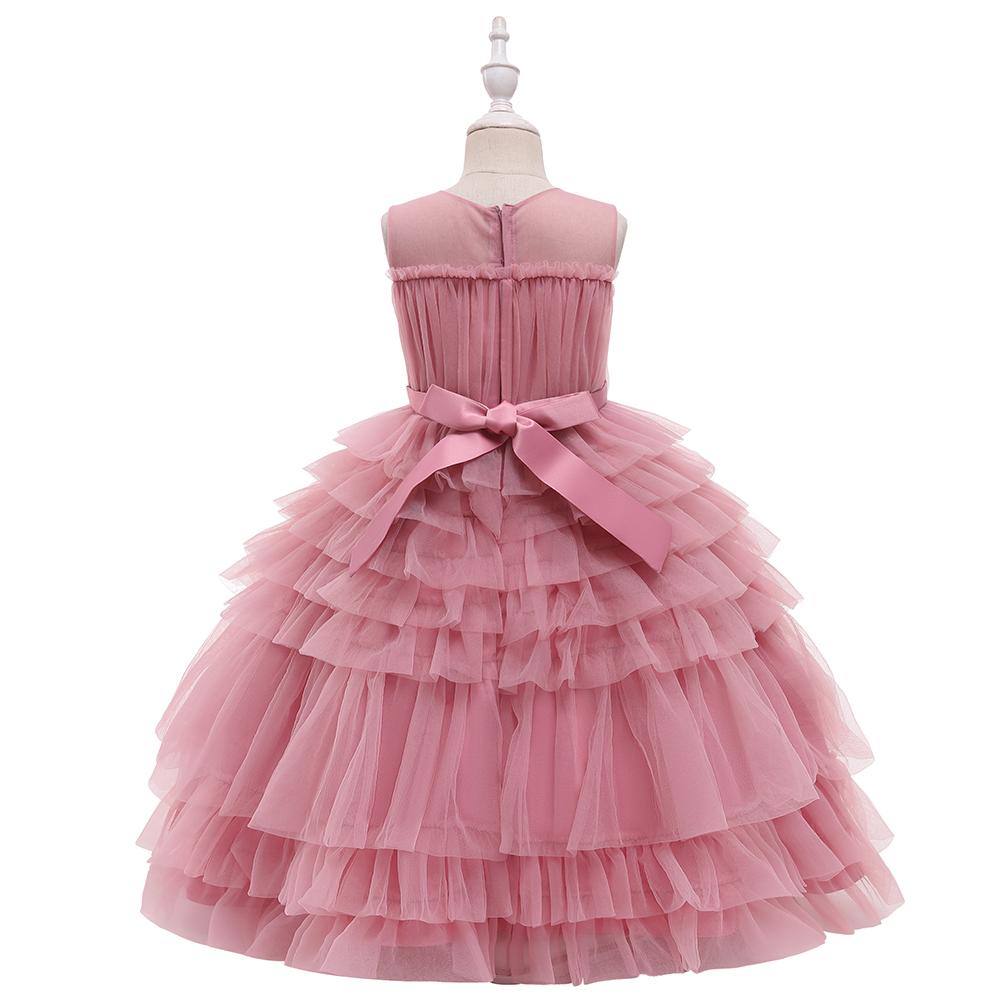 Buy Summer Lace Bridesmaid Flower Girls Dress Party Wedding