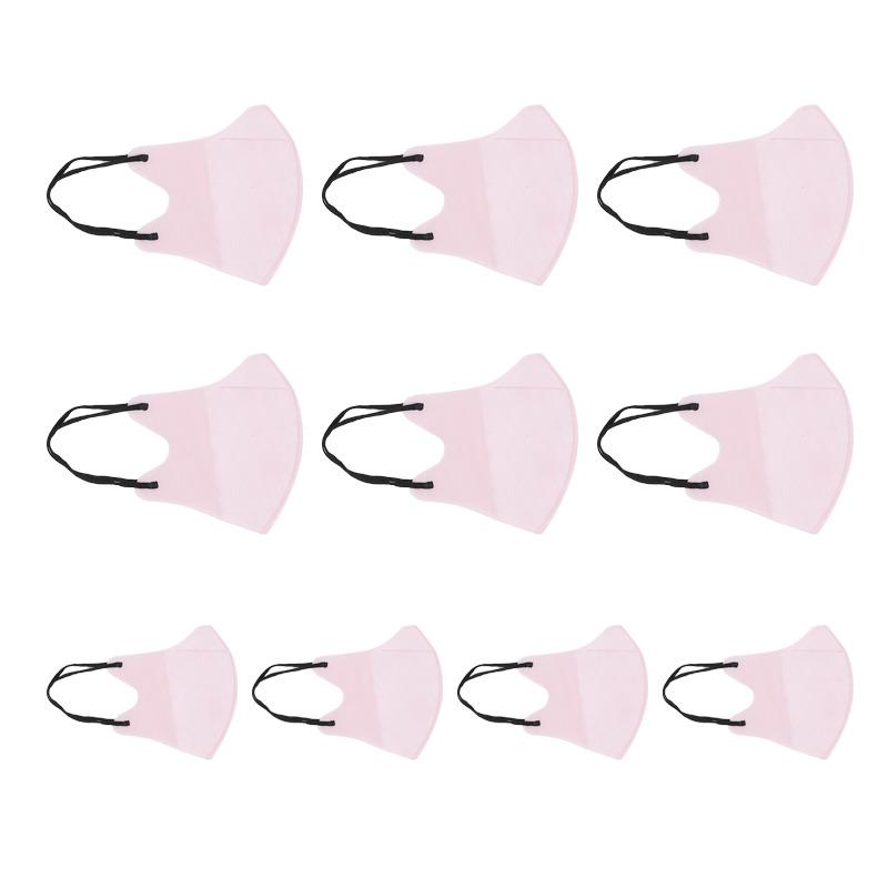 1/10 Stück Eis seide Maske Frühling und Sommer Staubdicht Waschbar Wiederverwendbar Gesichtsmaske Unisex Erwachsene/Maske Outdoor Reise Schutz