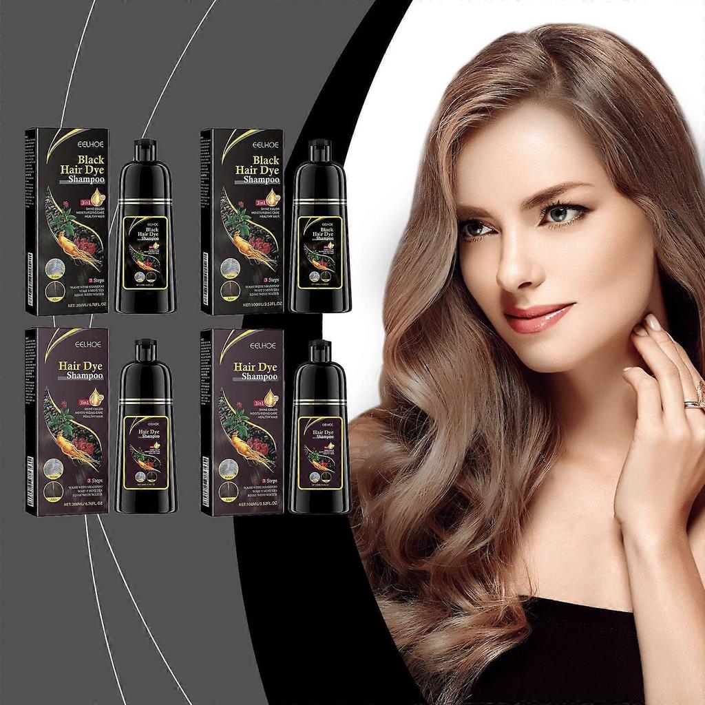 Color protection shampoo herbal mild hair care soft shine shampoo
