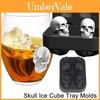 Premium Silicone 3d Skull Ice Ball Cube Tray For Creative Chocolate Baking