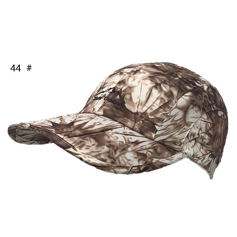 

Шляпа Летняя Уличная Шляпа Дышащая Защита от Солнца Складная Солнцезащитная Шляпа Шляпа с Полями Трехсекционная Шляпа H02 44 One size