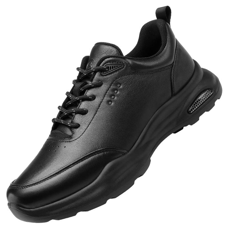 Qiangren Men s Business Casual Leather Shoes 38