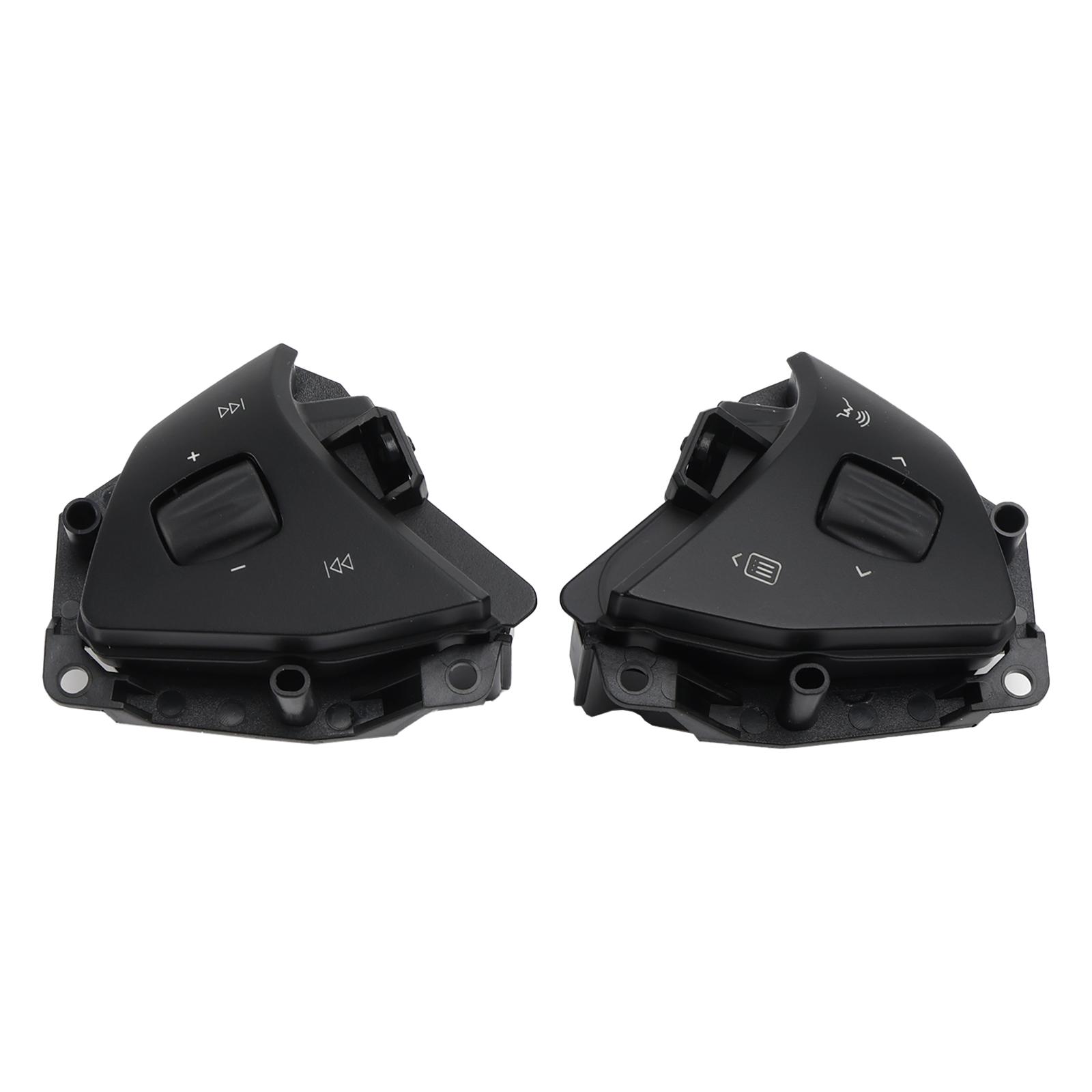 Left+Right Steering Wheel  o Voice Control Button For Tesla Model S X 16-20