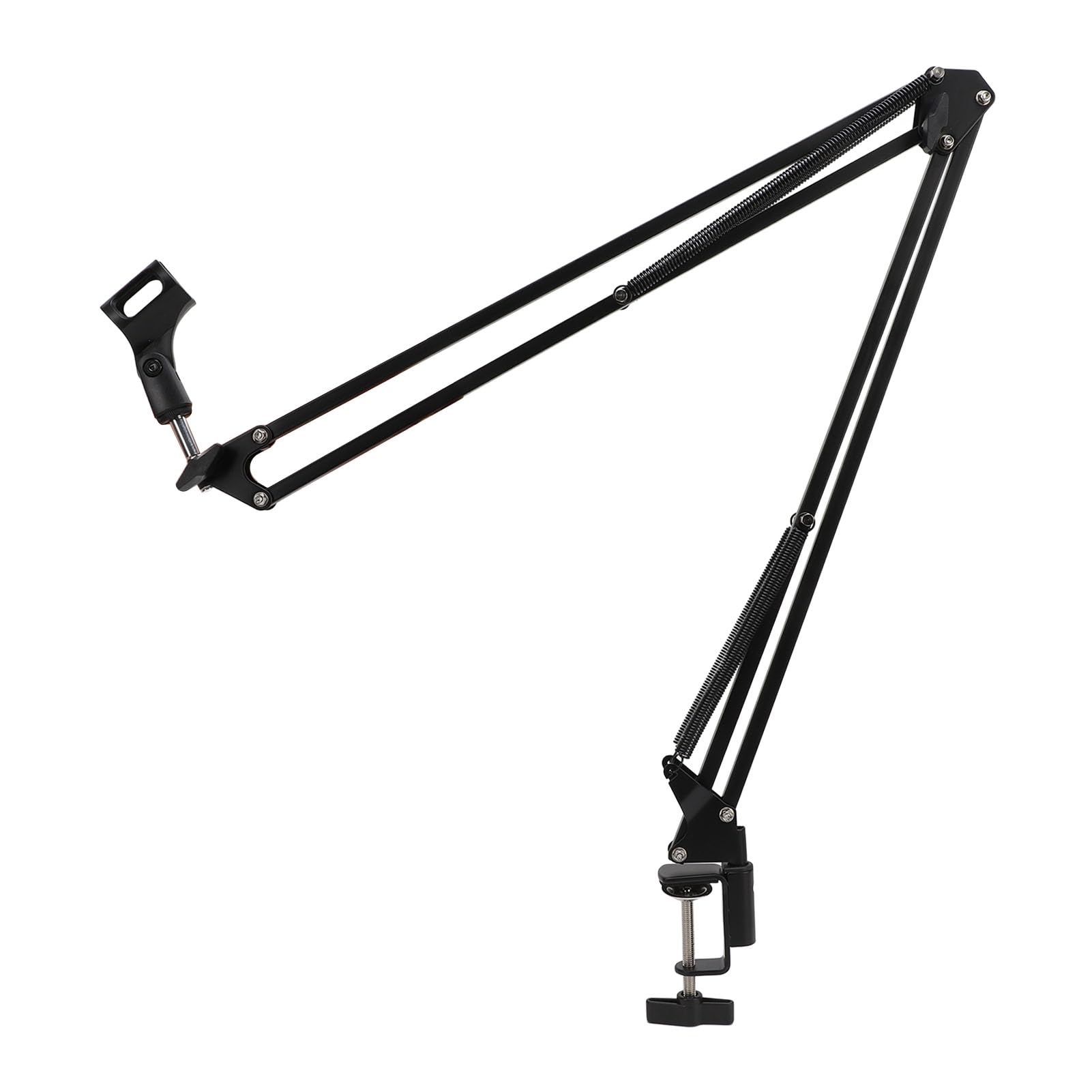 Elprico Microphone Arm Stand 360° Flexible Steel Boom Noise Reduction Spring Studio Recording Heavy Duty 3kg Support