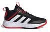 Adidas OwnTheGame 2.0 K Slip Resistant And Breathable Low top Performance Basketball Shoes Black White Kids' H01555