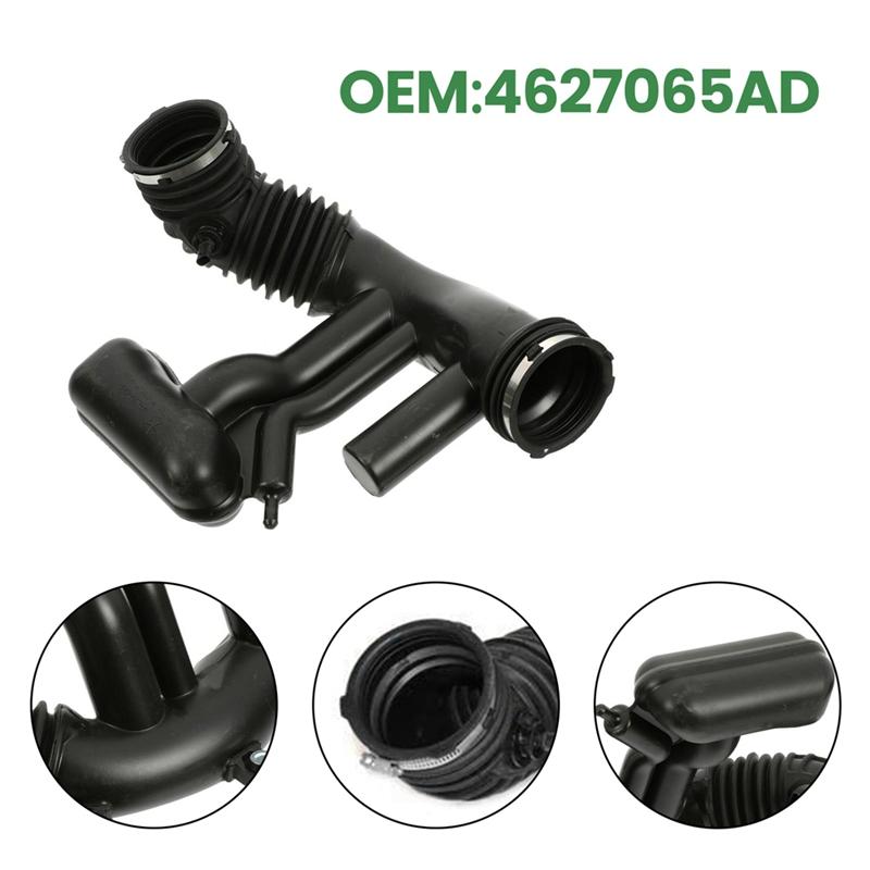 For Jeep Wrangler Jk 2012-2018 Engine Air Intake Hose Duct 4627065Ad чёрный
